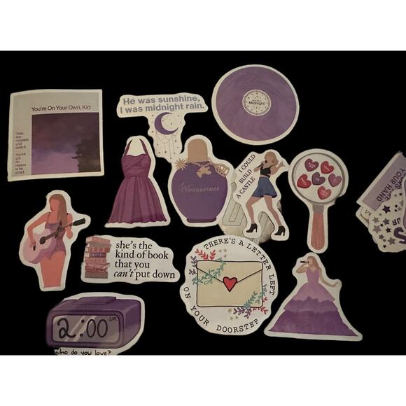 Taylor Swift Sticker Collection - 105 pieces - Picture 4 of 6